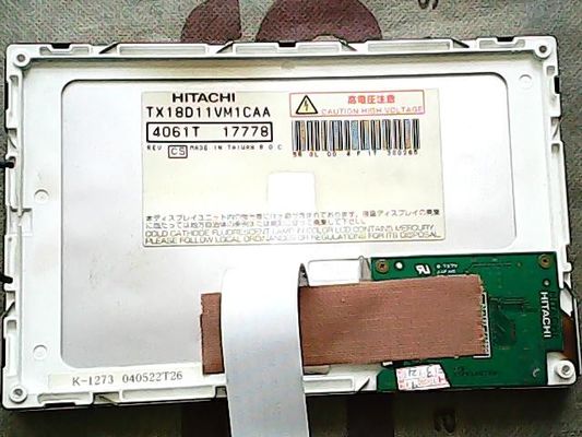 WVGA 133PPI 800x480 400 nits Panel de LCD industrial TX18D11VM1CAA