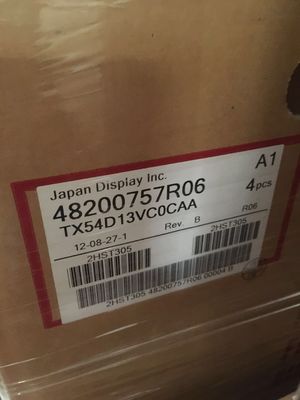 TX54D13VC0CAA temperatura de almacenamiento del ² de ×1200 430 cd/m de HITACHI 21,3&quot; 1600 (RGB): -20 ~ EXHIBICIÓN INDUSTRIAL del LCD de 60 °C