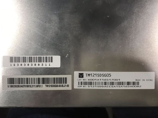12.1 pulgadas TM121SDSG05 55% NTSC LED Driver Tianma TFT 80/80/65/75 (tipo.)