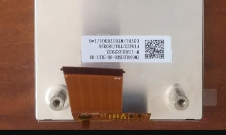 TM050LDZ00 cd/m de TIANMA 5,0&quot; 240 (RGB) EXHIBICIÓN INDUSTRIAL del LCD del ² de ×400 400