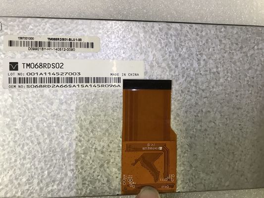 TM068RDS02 cd/m de AIVC 6,8&quot; 800 (RGB) EXHIBICIÓN INDUSTRIAL del LCD del ² de ×480 400