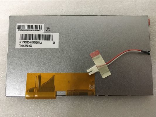 TM062RDS01 6.2&quot; 400nits Tianma TFT Pantalla RGB 800×480 75/75/60/70 (tipo.)