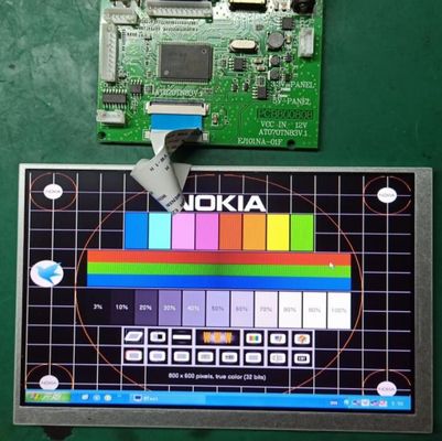 AT070TN83 V.1 cd/m de Innolux 7,0&quot; 800 (RGB) EXHIBICIÓN INDUSTRIAL del LCD del ² de ×480 300