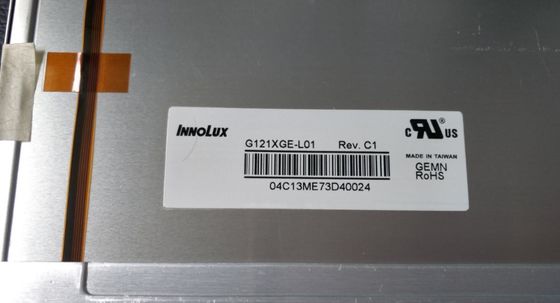 G121XGE-L01 INNOLUX 12,1” 1024 (RGB) EXHIBICIONES INDUSTRIALES del LCD del ² de ×768 600 cd/m