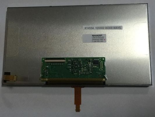 7&quot; LCM 800×480RGB 	exhibición aguda del ² LQ070Y5DG36 TFT LCD de los 485cd/m