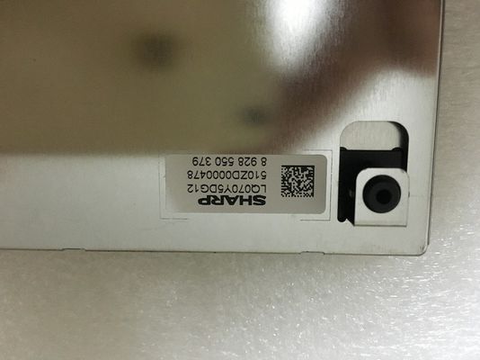 LQ070Y5DG12 sostenido 7&quot; EXHIBICIÓN INDUSTRIAL de LCM 800×480RGB LCD  