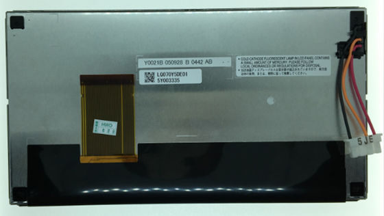 7&quot; LCM 800×480RGB 	exhibición aguda del ² LQ070Y5DE01 TFT LCD de los 320cd/m