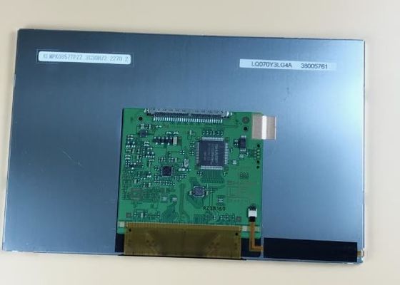 LQ070Y3LG4A	Sostenido 7&quot;	LCM	800×480RGB 	EXHIBICIÓN INDUSTRIAL del LCD del ² de los 350cd/m
