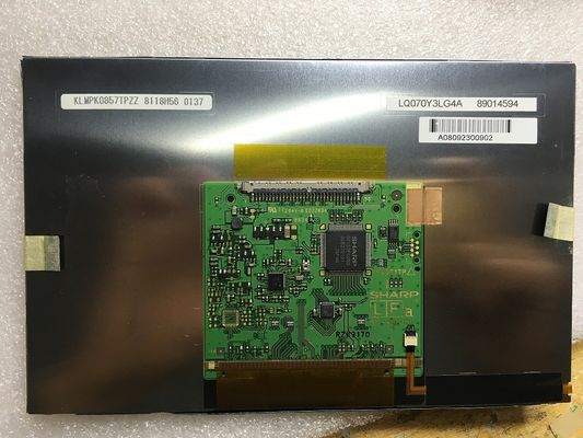 LQ070Y3LG4A	Sostenido 7&quot;	LCM	800×480RGB 	EXHIBICIÓN INDUSTRIAL del LCD del ² de los 350cd/m