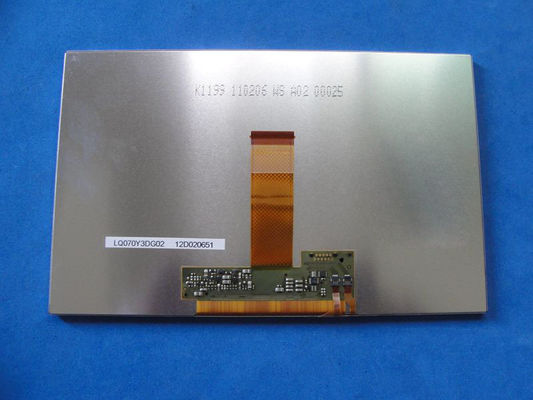 LQ070Y3DG02 sostenido 7&quot; LCM 800×480RGB  ² de los 280cd/m   EXHIBICIÓN INDUSTRIAL DEL LCD
