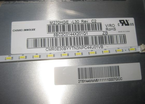 M270HGE-L30 CHIMEI EXHIBICIÓN INDUSTRIAL del LCD del ² de ×1080 300 cd/m de Innolux 27,0&quot; 1920 (RGB)