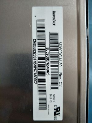 M280DGJ-L30 cd/m de Innolux 28,0" 3840 (RGB) EXHIBICIÓN INDUSTRIAL del LCD del ² de ×2160 300