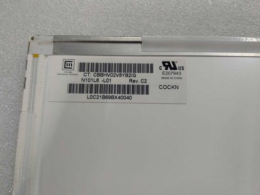 N101L6-L01 CMO 10,1” 1024 (RGB) EXHIBICIONES INDUSTRIALES del LCD del ² de ×600 200 cd/m