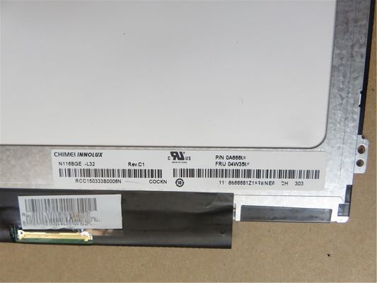 N116B6-L02 CMO 11,6” 1366 (RGB) EXHIBICIONES INDUSTRIALES del LCD del ² de ×768 200 cd/m