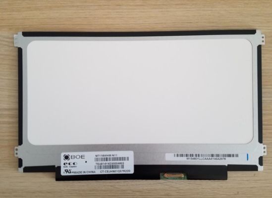 N116BGE-EA2 Innolux 11,6” 1366 (RGB) EXHIBICIONES INDUSTRIALES del LCD del ² de ×768 220 cd/m