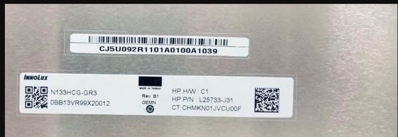 N133HCG-GR3 Innolux 13,3” 1920 (RGB) EXHIBICIONES INDUSTRIALES del LCD del ² de ×1080 400 cd/m