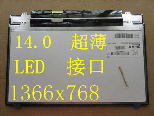 N140BGE-L43 INNOLUX 14,0” 1366 (RGB) EXHIBICIONES INDUSTRIALES del LCD del ² de ×768 200 cd/m