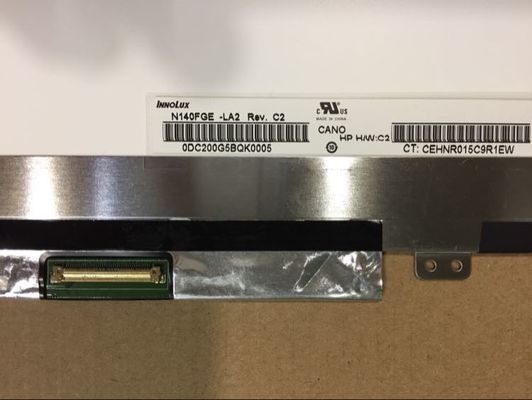 N140FGE-LA2 CHIMEI INNOLUX 14,0” 1600 (RGB) EXHIBICIONES INDUSTRIALES del LCD del ² de ×900 300 cd/m