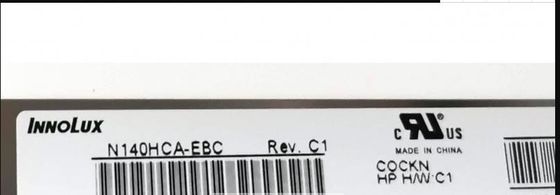 N140HCA-EBC INNOLUX 14,0” 1920 (RGB) EXHIBICIONES INDUSTRIALES del LCD del ² de ×1080 250 cd/m