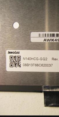 N140HCG-GQ2 INNOLUX 14,0” 1920 (RGB) EXHIBICIONES INDUSTRIALES del LCD del ² de ×1080 400 cd/m