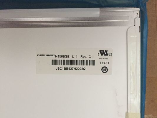 N156BGE-L11 CHIMEI Innolux 15,6” 1366 (RGB) EXHIBICIONES INDUSTRIALES del LCD del ² de ×768 220 cd/m