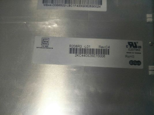 R208R3-L01 Chimei Innolux 20,8” 2048 (RGB) EXHIBICIONES INDUSTRIALES del LCD del ² de ×1536 600 cd/m