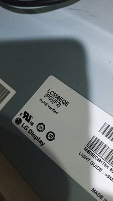 Cd/m de LC550EQE-PGF2 LG Display 55&quot; 3840 (RGB) EXHIBICIÓN INDUSTRIAL del LCD del ² de ×2160 350