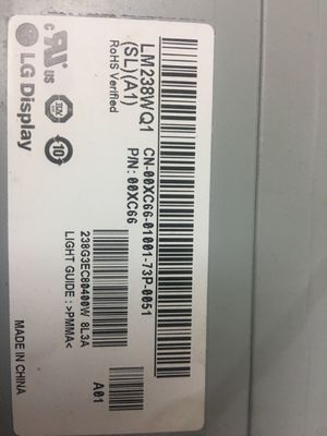 23.8&quot; 2560×1440 Pantalla TFT industrial 300cd/m2 LM238WQ1-SLA1 89/89/89/89 (tipo.)