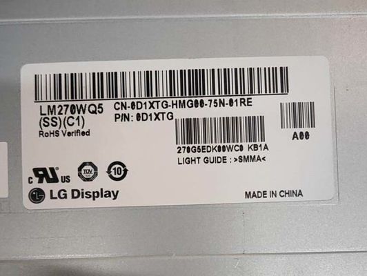 2560x1440 300cd/m2 Módulo de vídeo LCD 27.0&quot; LM270WQ5-SSC1 89/89/89/89 (tipo.)