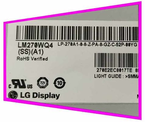 LM270WQ4-SSB1 LG Display 27,0&quot; EXHIBICIÓN INDUSTRIAL de 2560×1440 350cd/m2 LCD