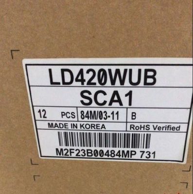 24in 1920×1080 700cd/M2 Tft pantalla LCD 2PPI LD420WUB-SCA1 89/89/89/89 (tipo.)