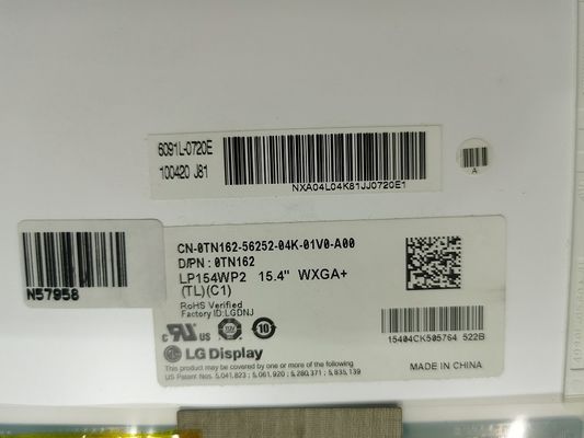 LP154WP2-TLC2 LG Display 15,4” 1440 (RGB) EXHIBICIONES INDUSTRIALES del LCD del ² de ×900 300 cd/m