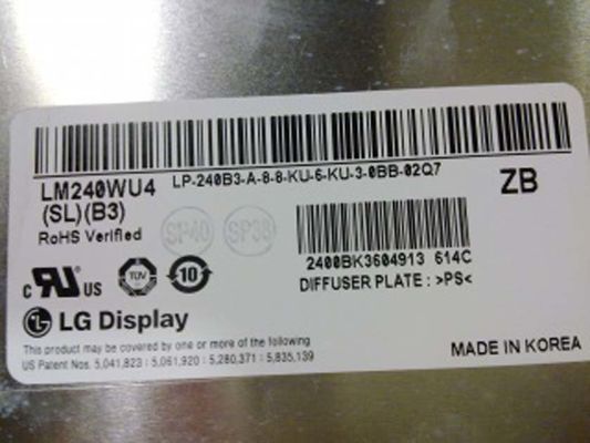 EXHIBICIÓN INDUSTRIAL del LCD del ² de ×1200 400 cd/m de LM240WU4-SLB3 LG Display 24,0&quot; 1920 (RGB)