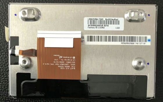 Display LCD de 43&quot; 480x1080 400cd/M2 Tft 128PPI LB043WQ4-TD01 70/70/60/50 (tipo.)