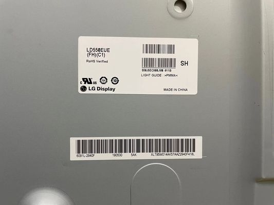 EXHIBICIÓN INDUSTRIAL del LCD del ² de ×1080 300 cd/m de LD550EUE-FHC1 LG Display 55&quot; 1920 (RGB)
