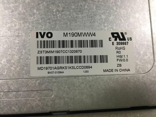 LM190WX2-TLK1 LG Display 19,0” 1440 (RGB) EXHIBICIONES INDUSTRIALES del LCD del ² de ×900 250 cd/m