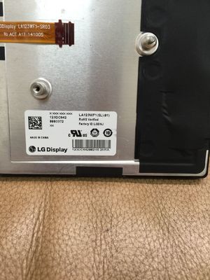 12.3&quot; 1920×720 167PPI 720cd/m2 Panel TFT LCD LA123WF1-SL01 89/89/89/89 (tipo) (CR≥10)