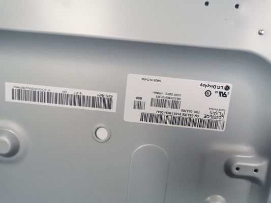 103PPI 43&quot; 3840×2160 Panel LCD cuadrado 400cd/m2 LD430EQE-FLA1 89/89/89/89 (tipo.)