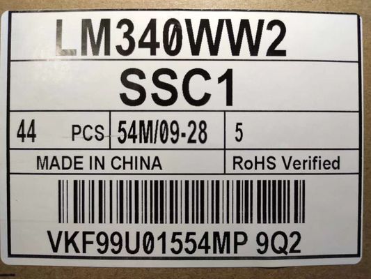 Cd/m de LM340WW2-SSC1 LG Display 34&quot; 2560 (RGB) EXHIBICIÓN INDUSTRIAL del LCD del ² de ×1080 300