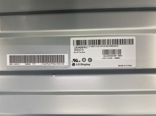 Cd/m de LM340WW2-SSC1 LG Display 34&quot; 2560 (RGB) EXHIBICIÓN INDUSTRIAL del LCD del ² de ×1080 300