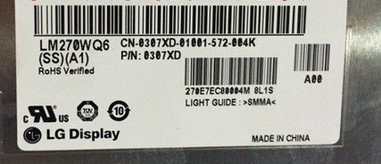 27,0&quot; el panel 300cd/m2 LM270WQ6-SSA1 de Tft del cuadrado de 108PPI 2560×1440