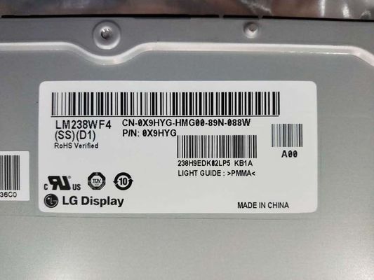 23.8in FHD 92PPI Pantalla LCD TFT 250cd/m2 LM238WF4-SSD1 89/89/89/89 (tipo.)