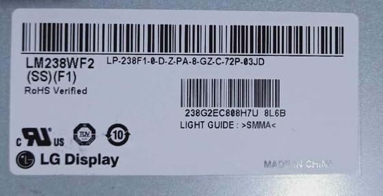EXHIBICIÓN INDUSTRIAL del LCD del ² de ×1080 250 cd/m de LM238WF2-SSF2 LG Display 23,8&quot; 1920 (RGB)