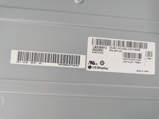 EXHIBICIÓN INDUSTRIAL del LCD del ² de ×1080 250 cd/m de LM238WF2-SSM2 LG Display 23,8&quot; 1920 (RGB)