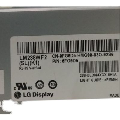 EXHIBICIÓN INDUSTRIAL del LCD del ² de ×1080 250 cd/m de LM238WF2-SLK1 LG Display 23,8&quot; 1920 (RGB)