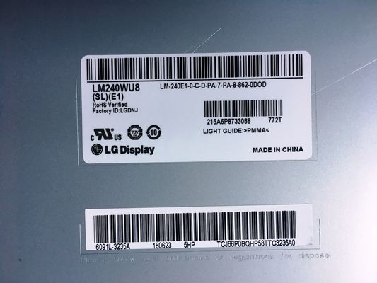 EXHIBICIÓN INDUSTRIAL del LCD del ² de ×1200 250 cd/m de LM240WU8-SLD4 LG Display 24,0&quot; 1920 (RGB)