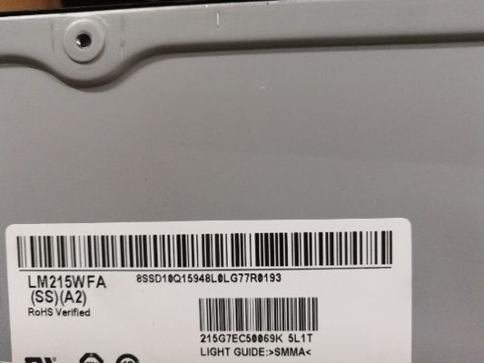 EXHIBICIÓN INDUSTRIAL del LCD del ² de ×1080 250 cd/m de LM215WFA-SSA1 LG Display 21,5&quot; 1920 (RGB)