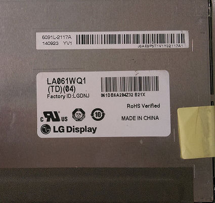 Cd/m de LA061WQ1-TD04 LG Display 6,1&quot; 480 (RGB) EXHIBICIÓN INDUSTRIAL del LCD del ² de ×272 250
