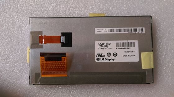 Cd/m de LA061WQ1-TD04 LG Display 6,1&quot; 480 (RGB) EXHIBICIÓN INDUSTRIAL del LCD del ² de ×272 250