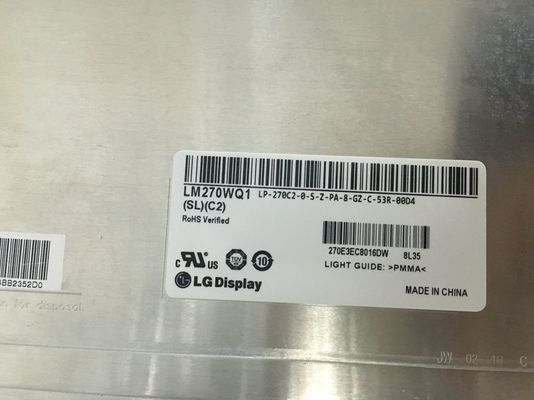 Cd/m de LM270WQ1-SLC2 LG Display 27,0&quot; 2560 (RGB) EXHIBICIÓN INDUSTRIAL del LCD del ² de ×1440 350